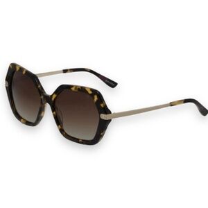 Champion Womens Sunglasses C-Life Liv Tortoise Brown Gradient Polarized 56mm